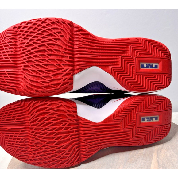 Nike LeBron Soldier 14 “USA” Navy/Red/White Basketball Shoes Size 17 Rare - Picture 11 of 11